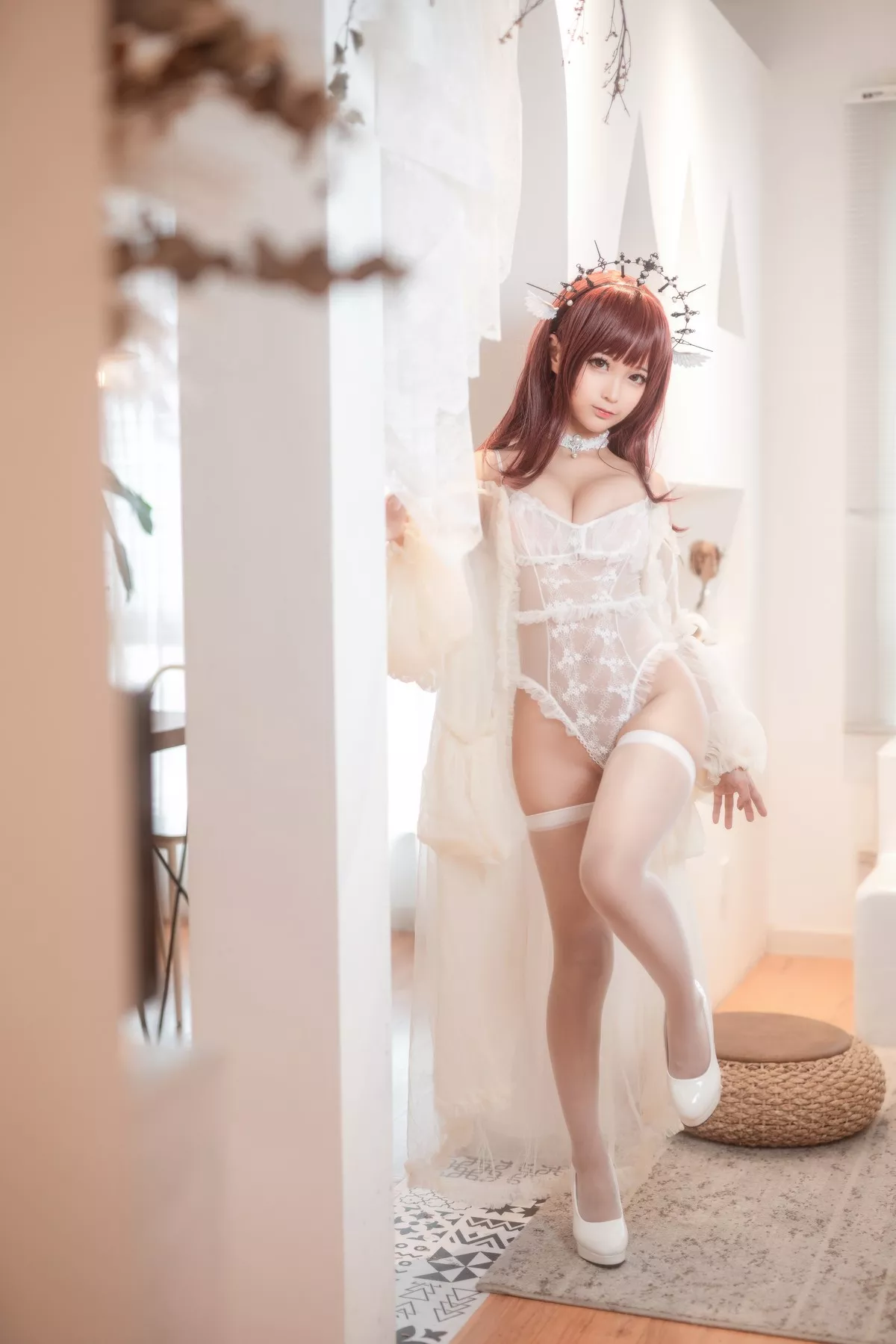 美女Cosplay 蠢沫沫 Chunmomo 沫沫真爱版 天使本 火天使