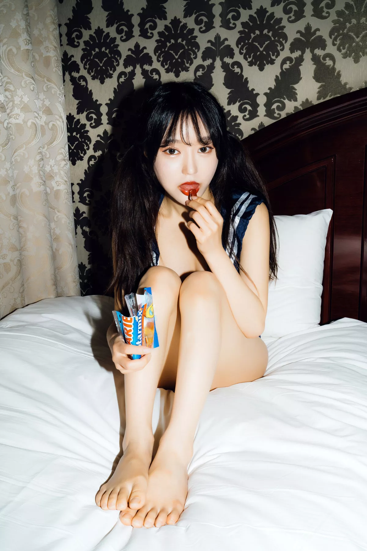 Jucy【Moon Night Snap 月夜快照】 高丽艳模写真 Delicious 全集修正