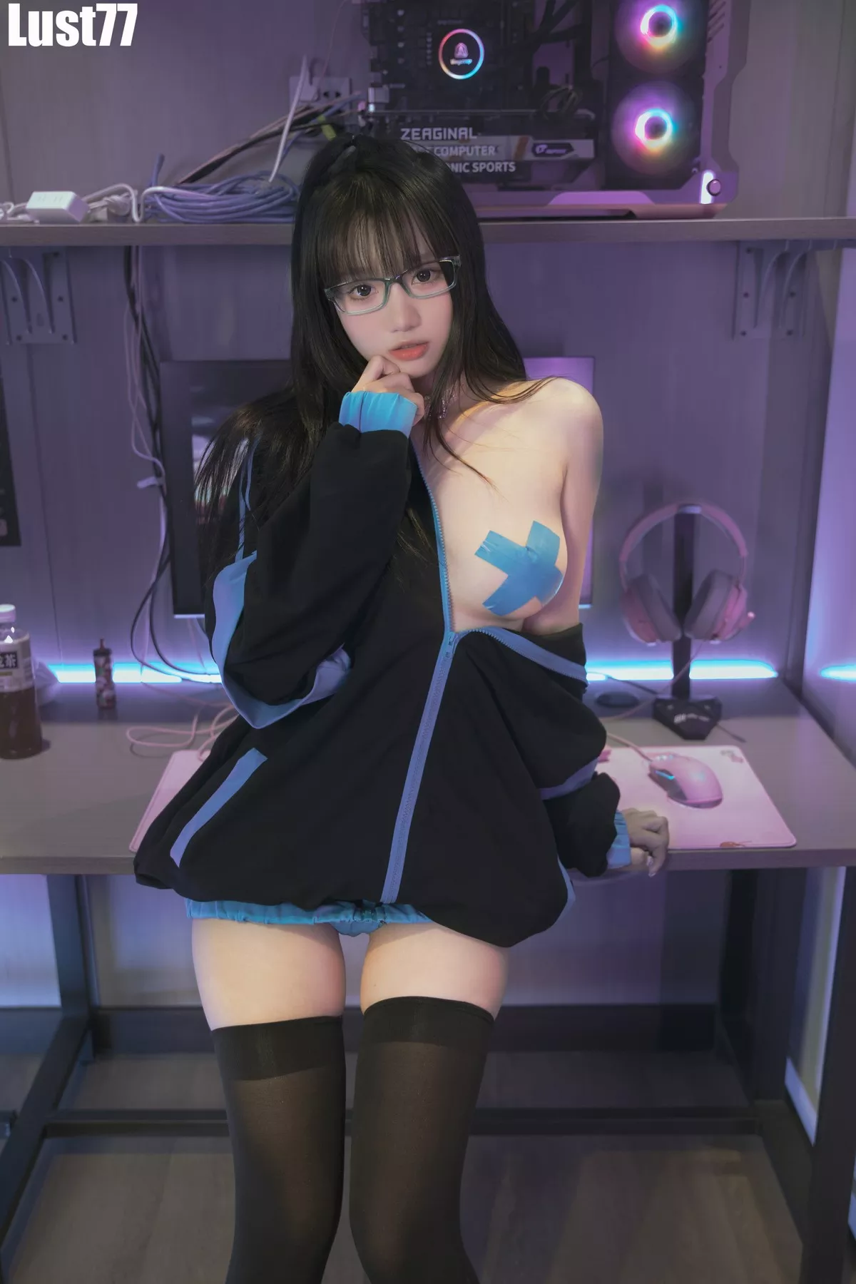 丽人Cosplay 妩媚私房 柒柒要乖哦 Game Time