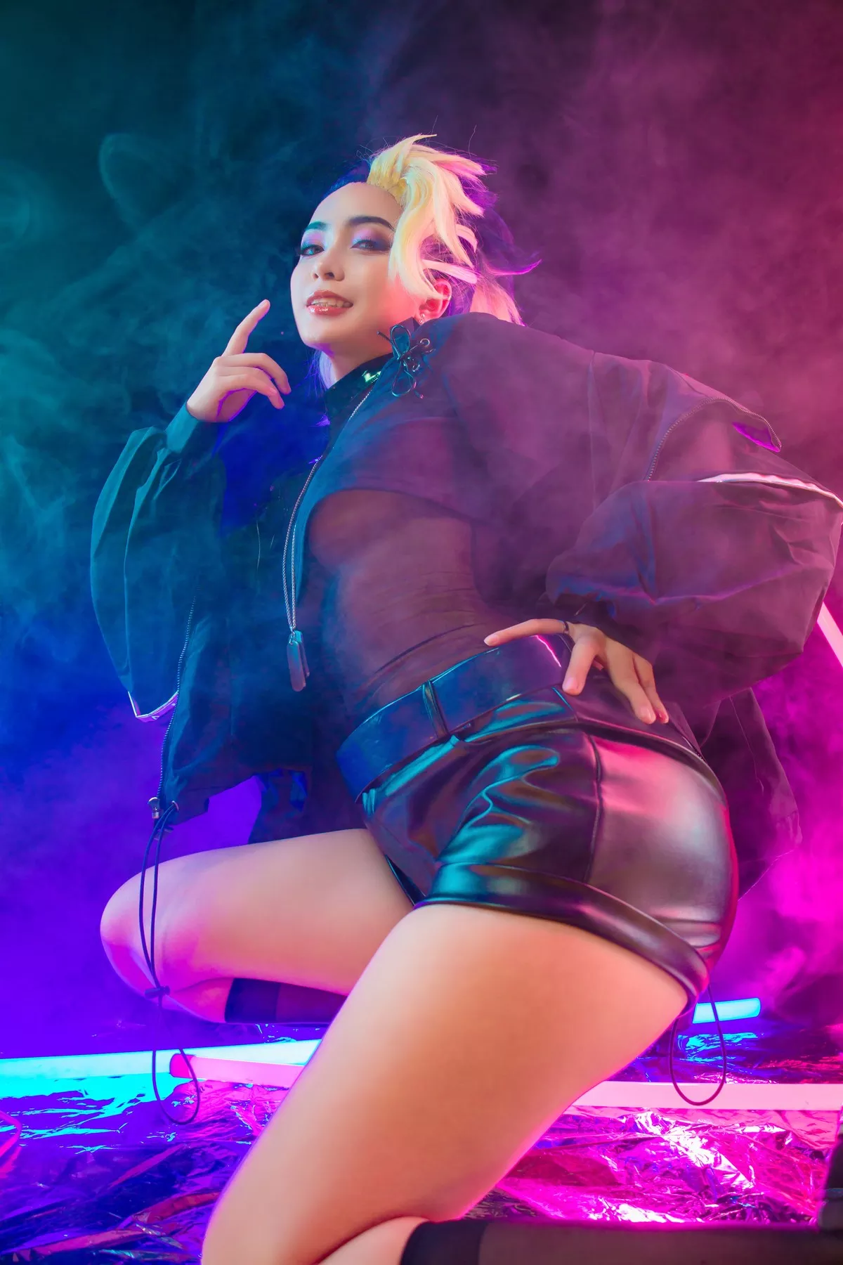 美人Cosplay 风情密拍 Umeko.J Akali The Baddest