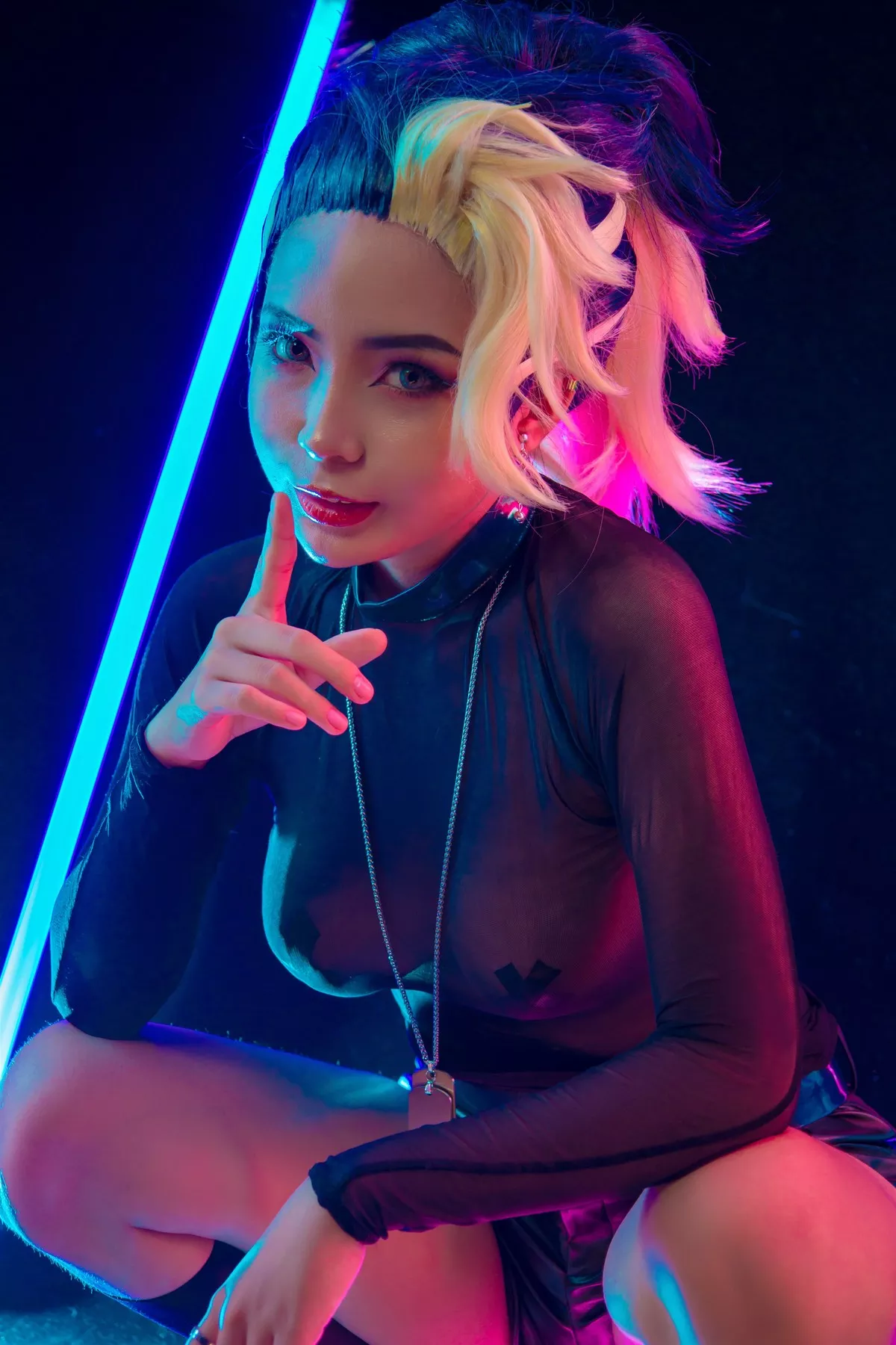 美人Cosplay 风情密拍 Umeko.J Akali The Baddest