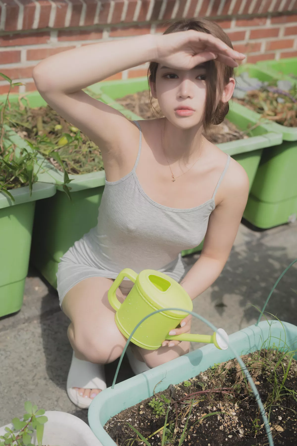 Yeha【Pure Media 高丽优秀女神摄影 纯媒体】 No.249 Bad Delivery Guy and New Wife Set.1(73P)