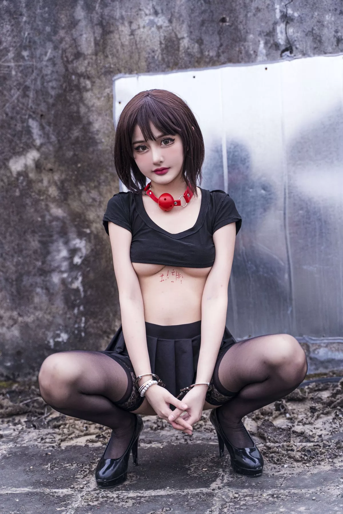 女神Cosplay 您的蛋蛋 灰机杯配套影图
