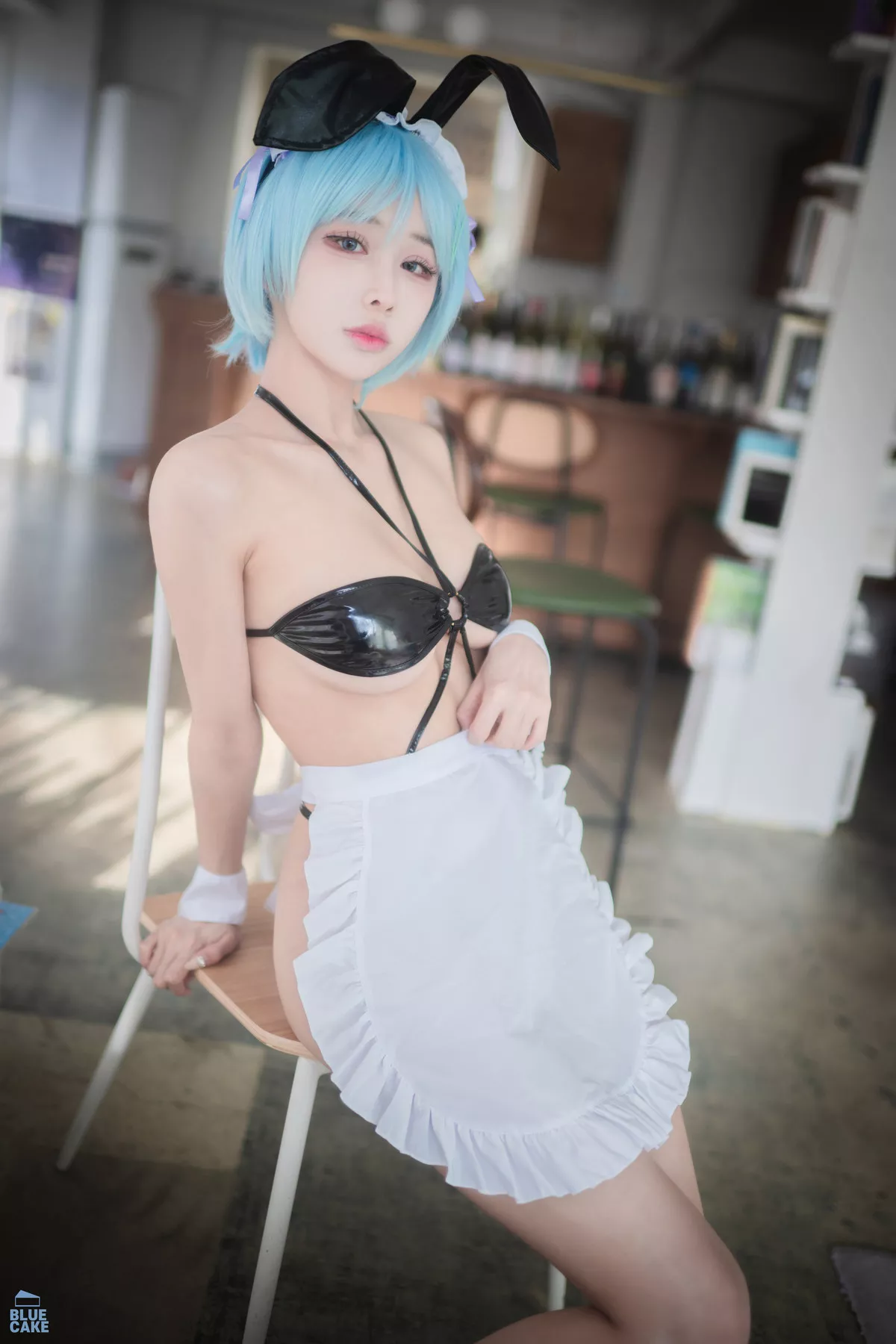 YeonYu【【BLUECAKE 蓝色蛋糕】 高丽美模高清写真照片  高丽丽人写真 No.2 MY MASTER Maid (RED.Ver)(72P)