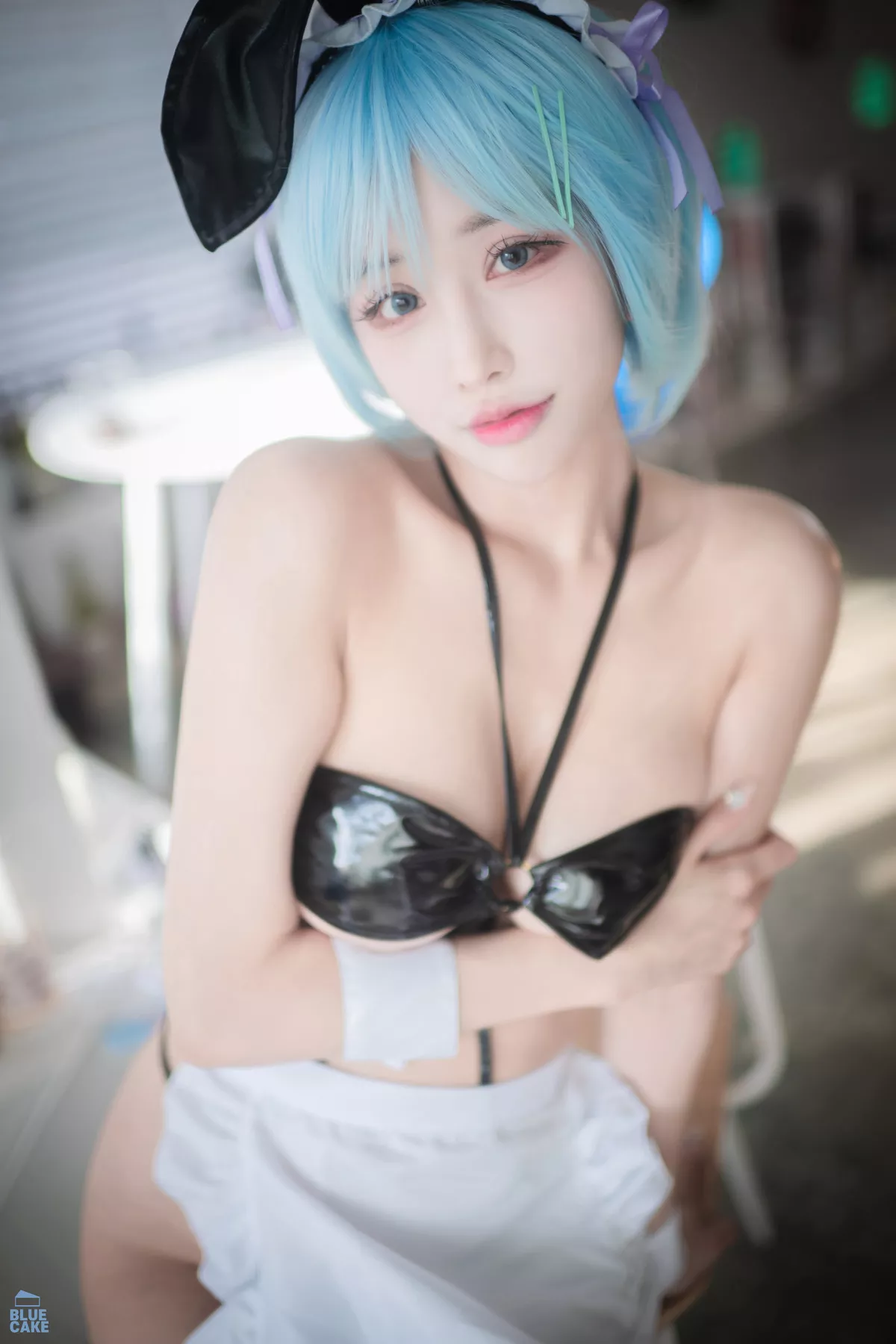 YeonYu【【BLUECAKE 蓝色蛋糕】 高丽美模高清写真照片  高丽丽人写真 No.2 MY MASTER Maid (RED.Ver)(72P)