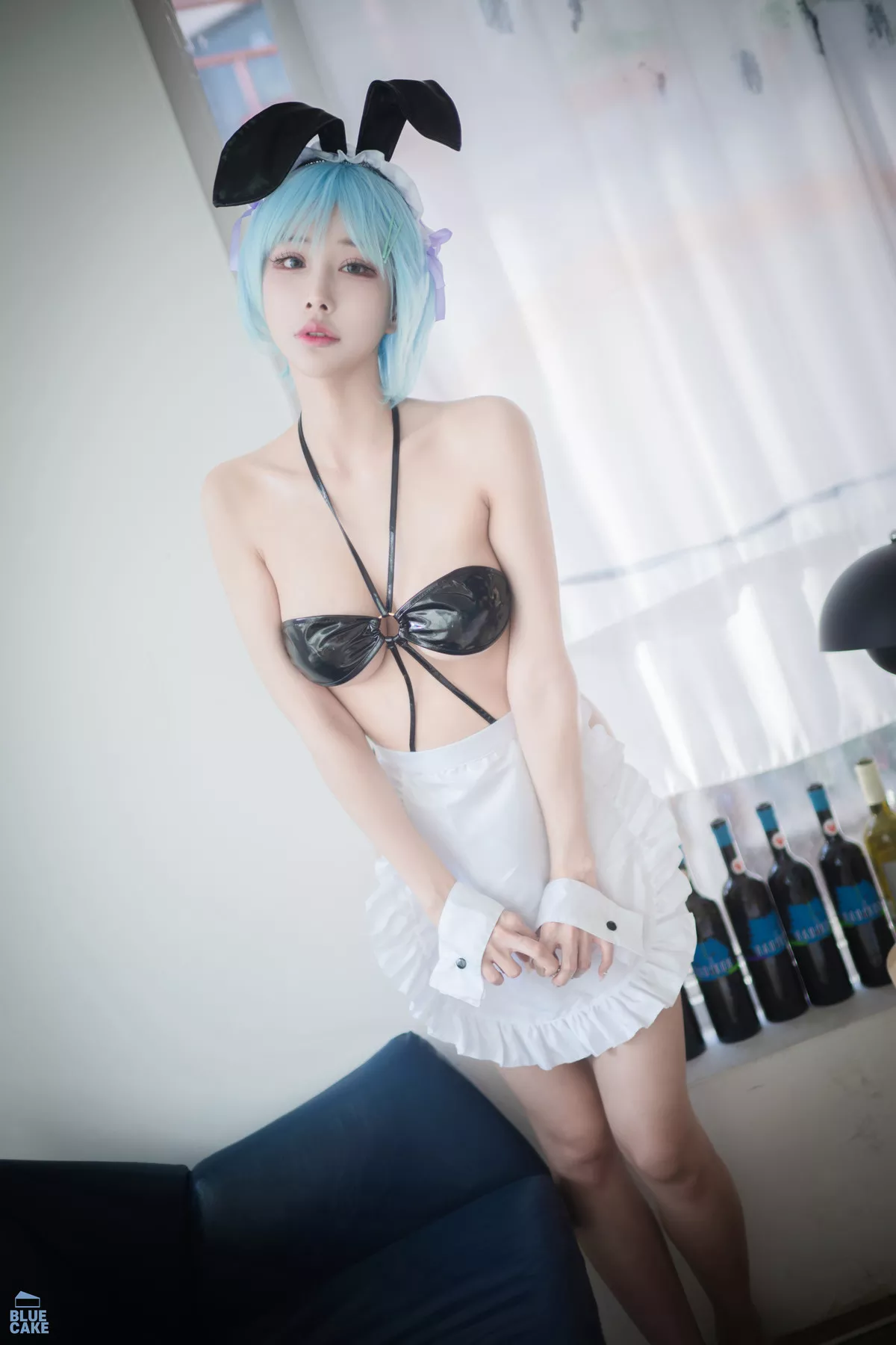 YeonYu【【BLUECAKE 蓝色蛋糕】 高丽美模高清写真照片  高丽丽人写真 No.2 MY MASTER Maid (RED.Ver)(72P)