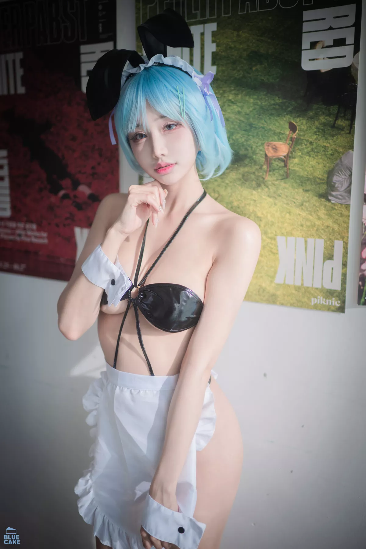 YeonYu【【BLUECAKE 蓝色蛋糕】 高丽美模高清写真照片  高丽丽人写真 No.2 MY MASTER Maid (RED.Ver)(72P)