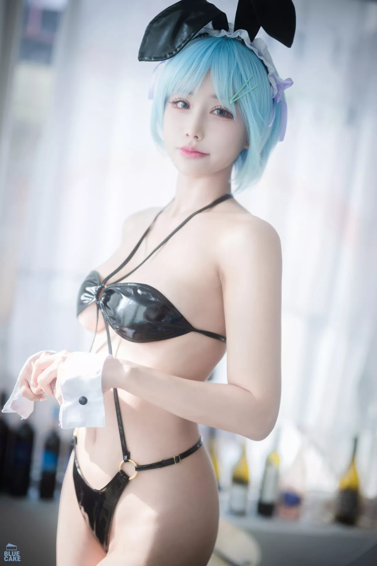 YeonYu【【BLUECAKE 蓝色蛋糕】 高丽美模高清写真照片  高丽丽人写真 No.2 MY MASTER Maid (RED.Ver)(72P)
