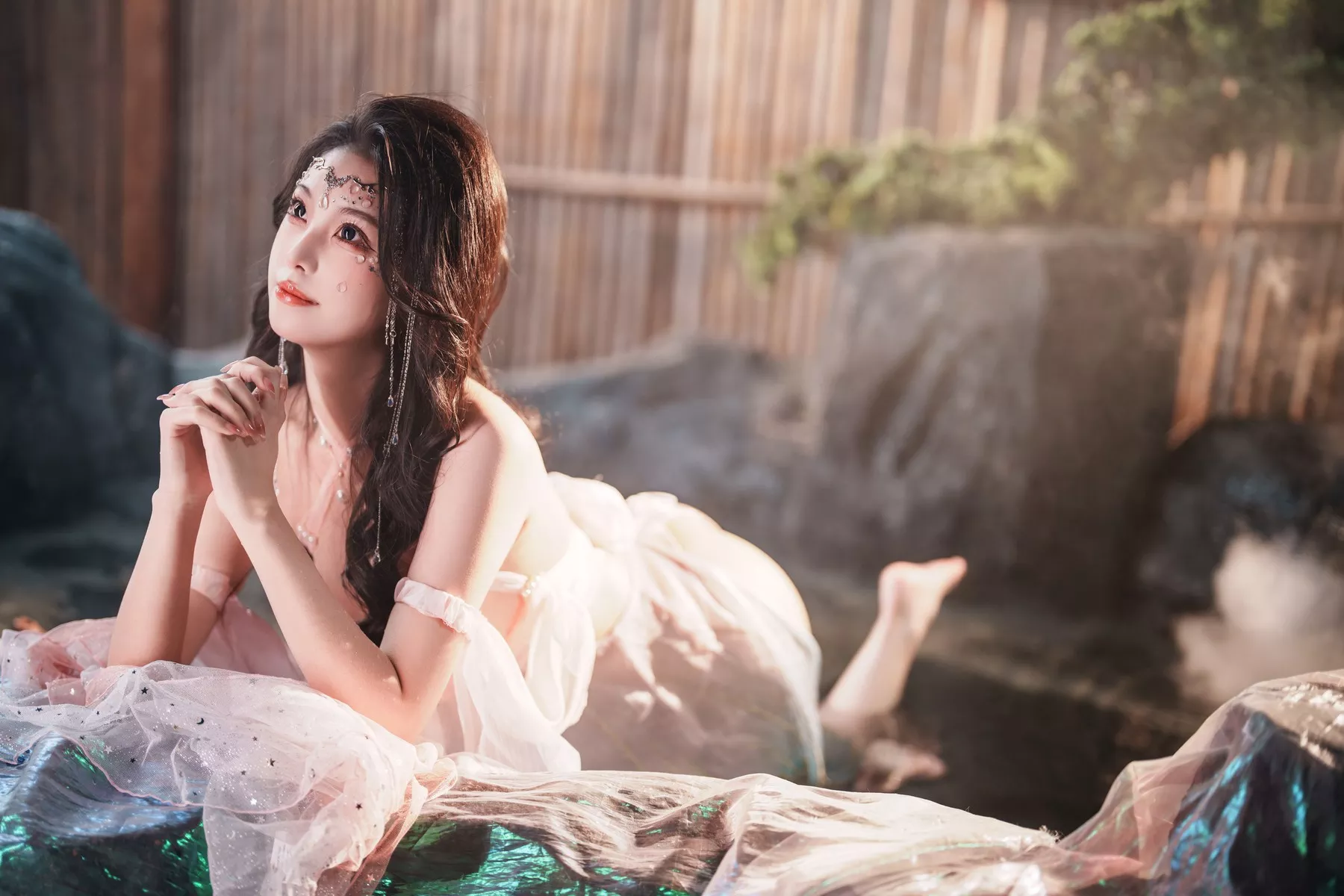 佳人Cosplay 妩媚私拍 蜜汁猫裘 美人鱼
