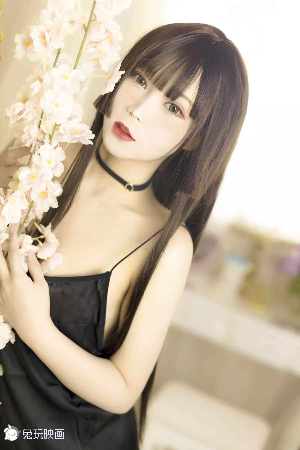 佳人Cosplay 迷人私房 兔玩映画 黑睡衣