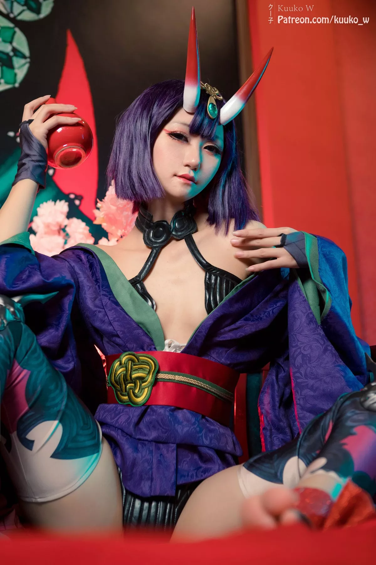 美人Cosplay 风韵私摄 KuukoW 子 Shuten Douji