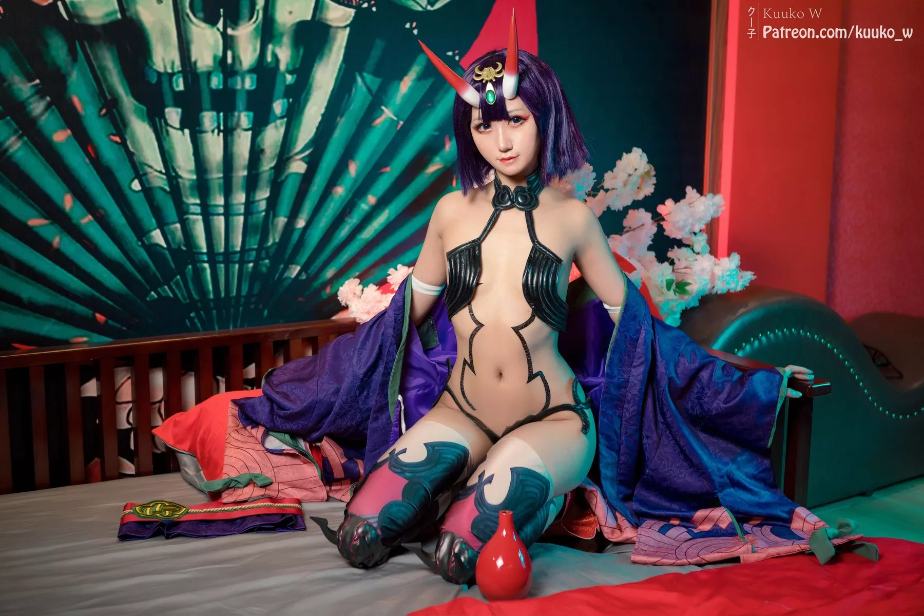 美人Cosplay 风韵私摄 KuukoW 子 Shuten Douji