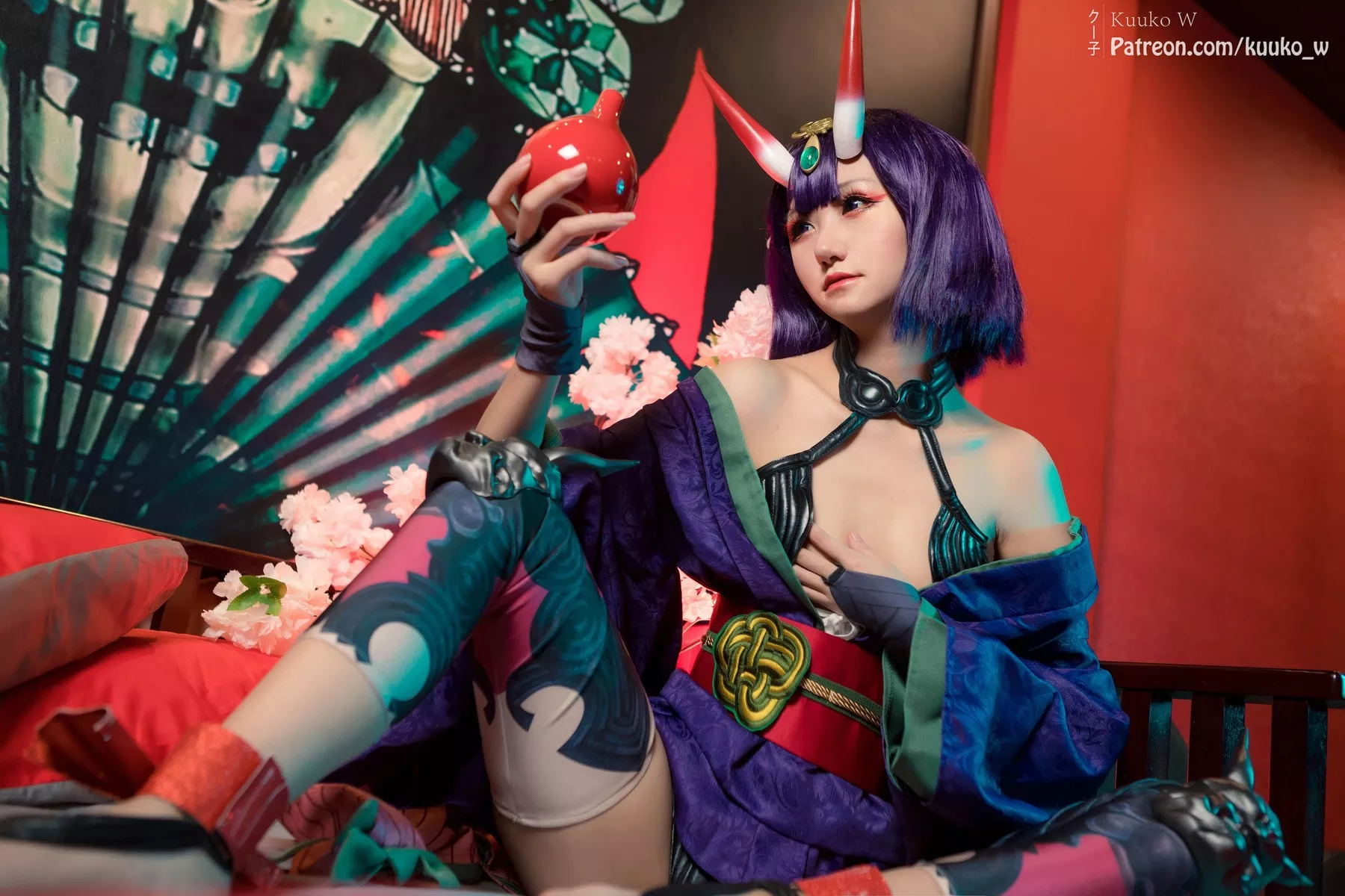 美人Cosplay 风韵私摄 KuukoW 子 Shuten Douji