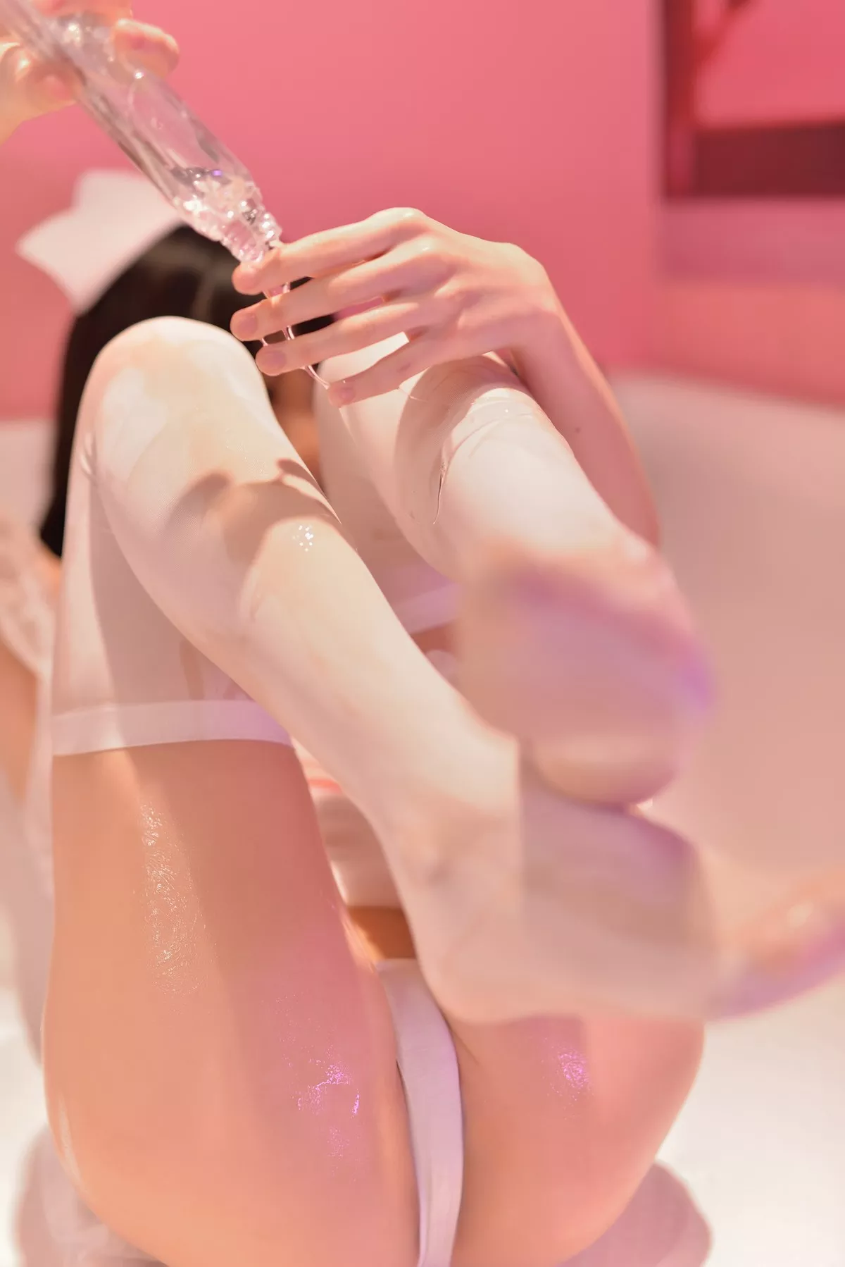 丽人Cosplay Nagisa 魔物喵 迷人护士师 全集修正