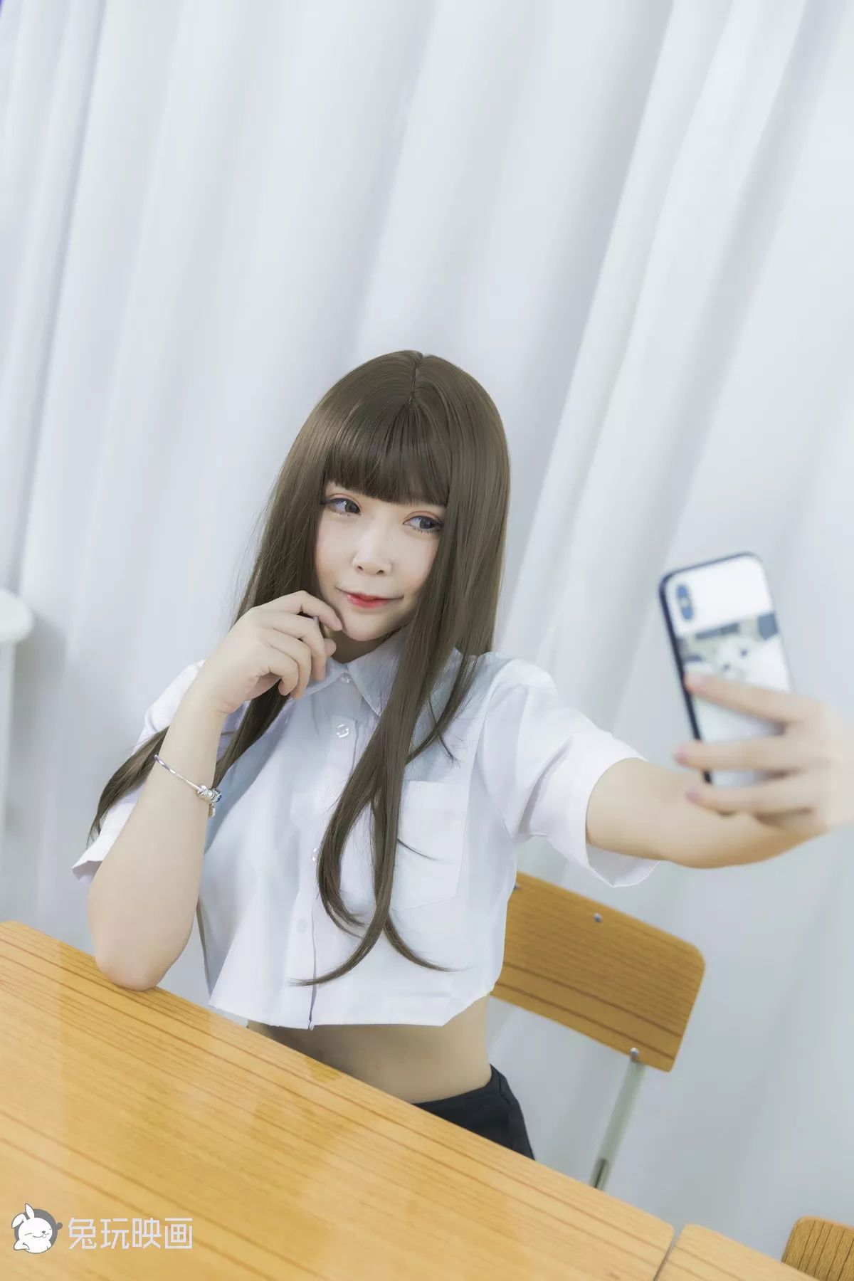 仙女Cosplay 魅魔密拍 兔玩映画 等你放学