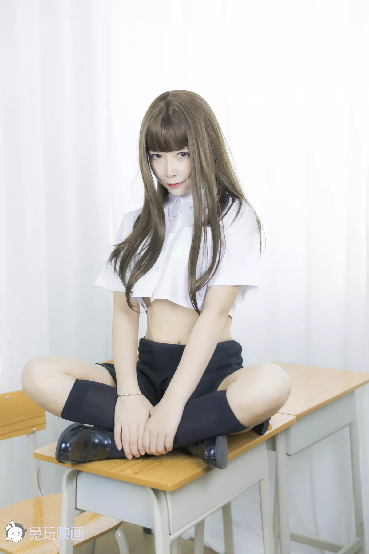 仙女Cosplay 魅魔密拍 兔玩映画 等你放学