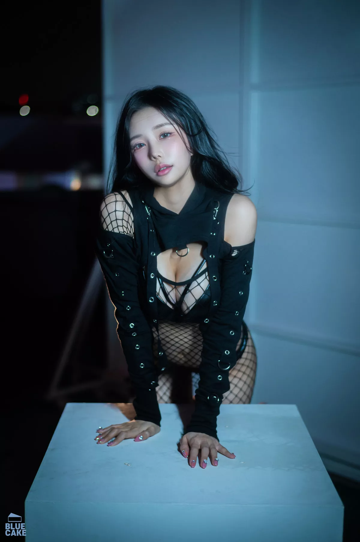 YeonYu【【BLUECAKE 蓝色蛋糕】 高丽美模高精细写真照片  高丽仙女写真 DAY AND NIGHT Set.2(47P)