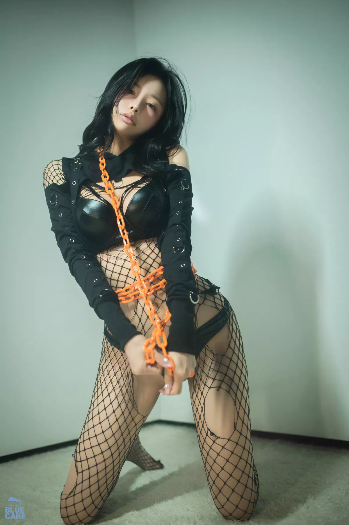 YeonYu【【BLUECAKE 蓝色蛋糕】 高丽美模高精细写真照片  高丽仙女写真 DAY AND NIGHT Set.2(47P)