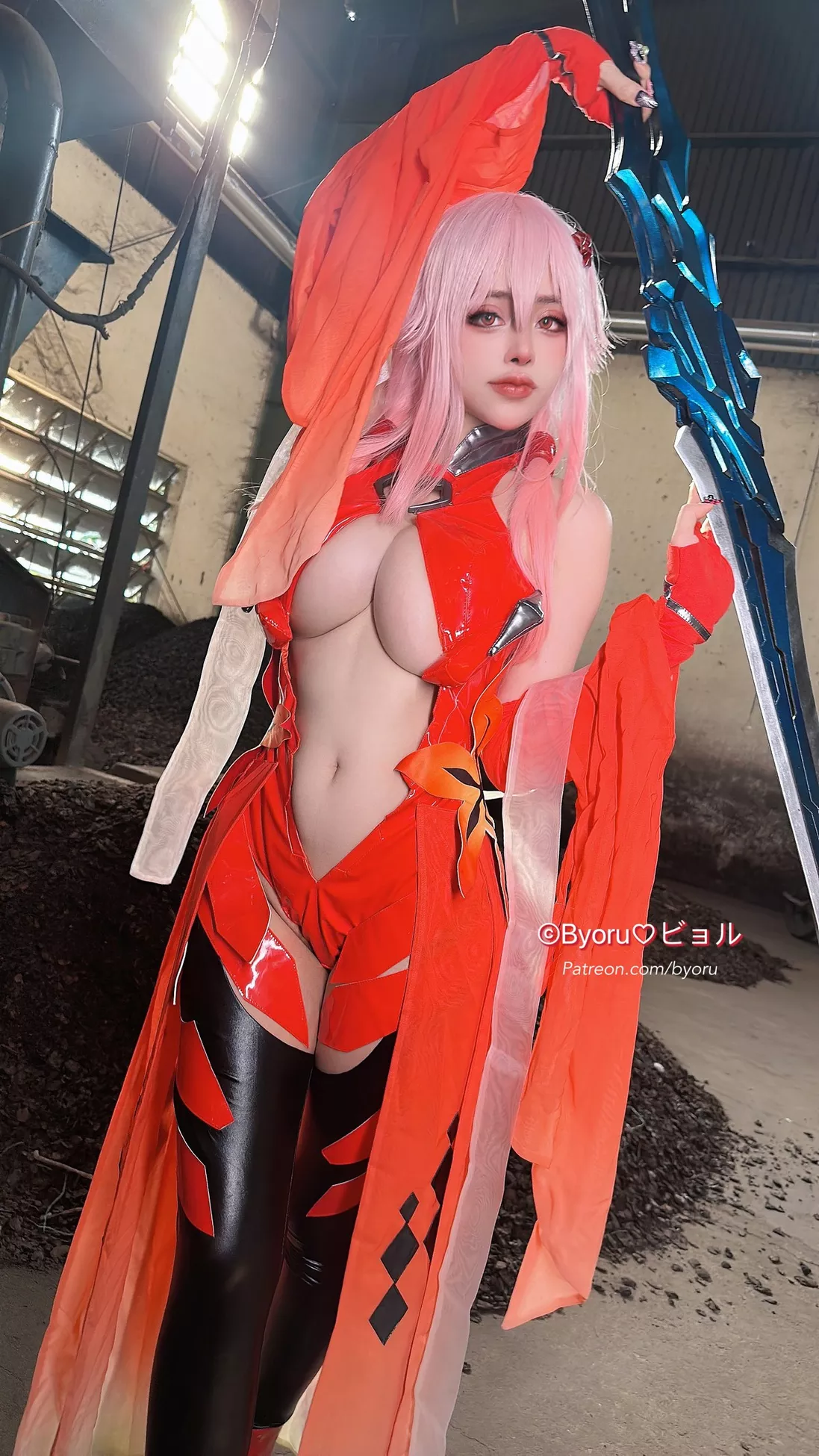 美女Cosplay 风情私房 女孩 Byoru �Gいのり I Nori Yuzuriha