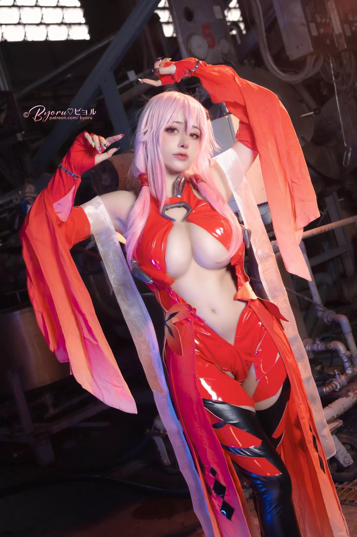 美女Cosplay 风情私房 女孩 Byoru �Gいのり I Nori Yuzuriha