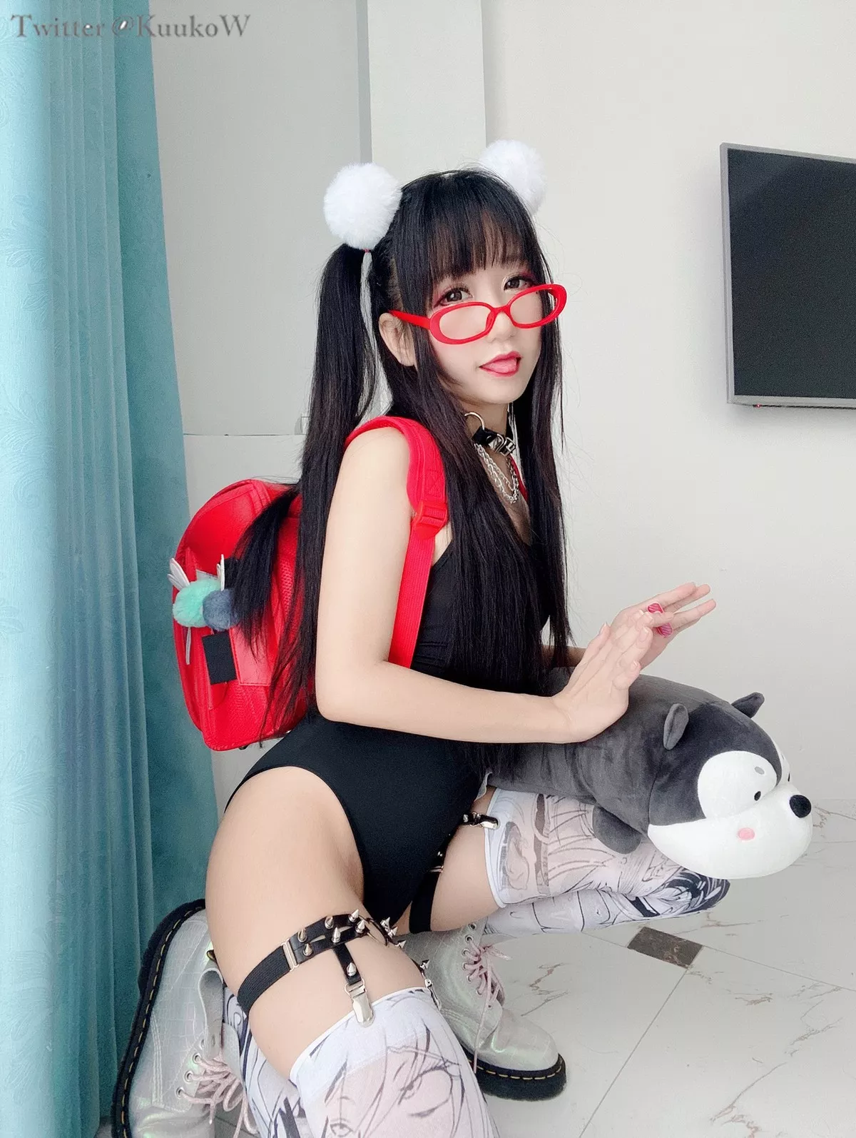 美人Cosplay 风范私摄 KuukoW 子 Megane Chan