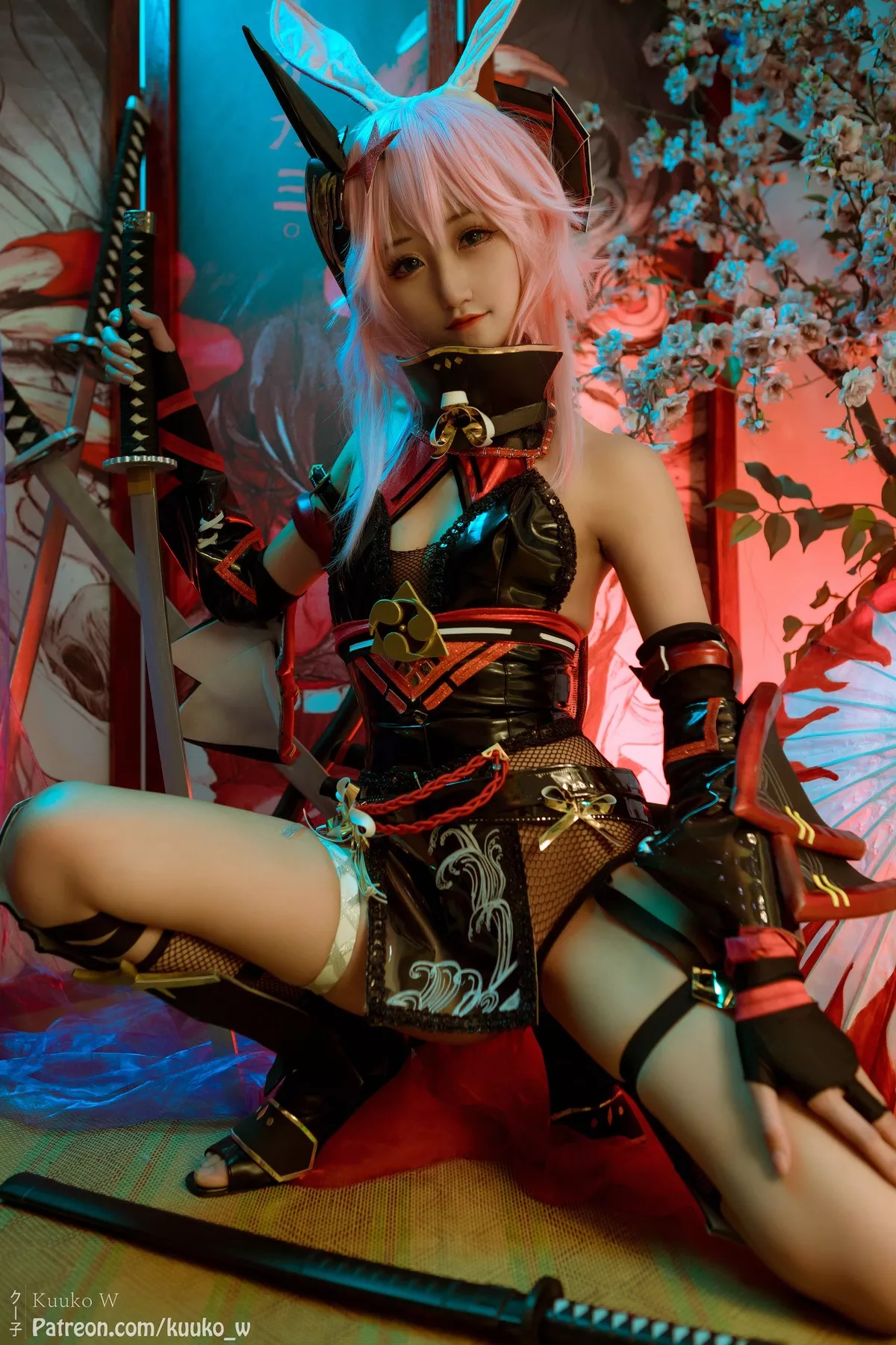 美女Cosplay 迷人私房 KuukoW 子 Yae Kasumi