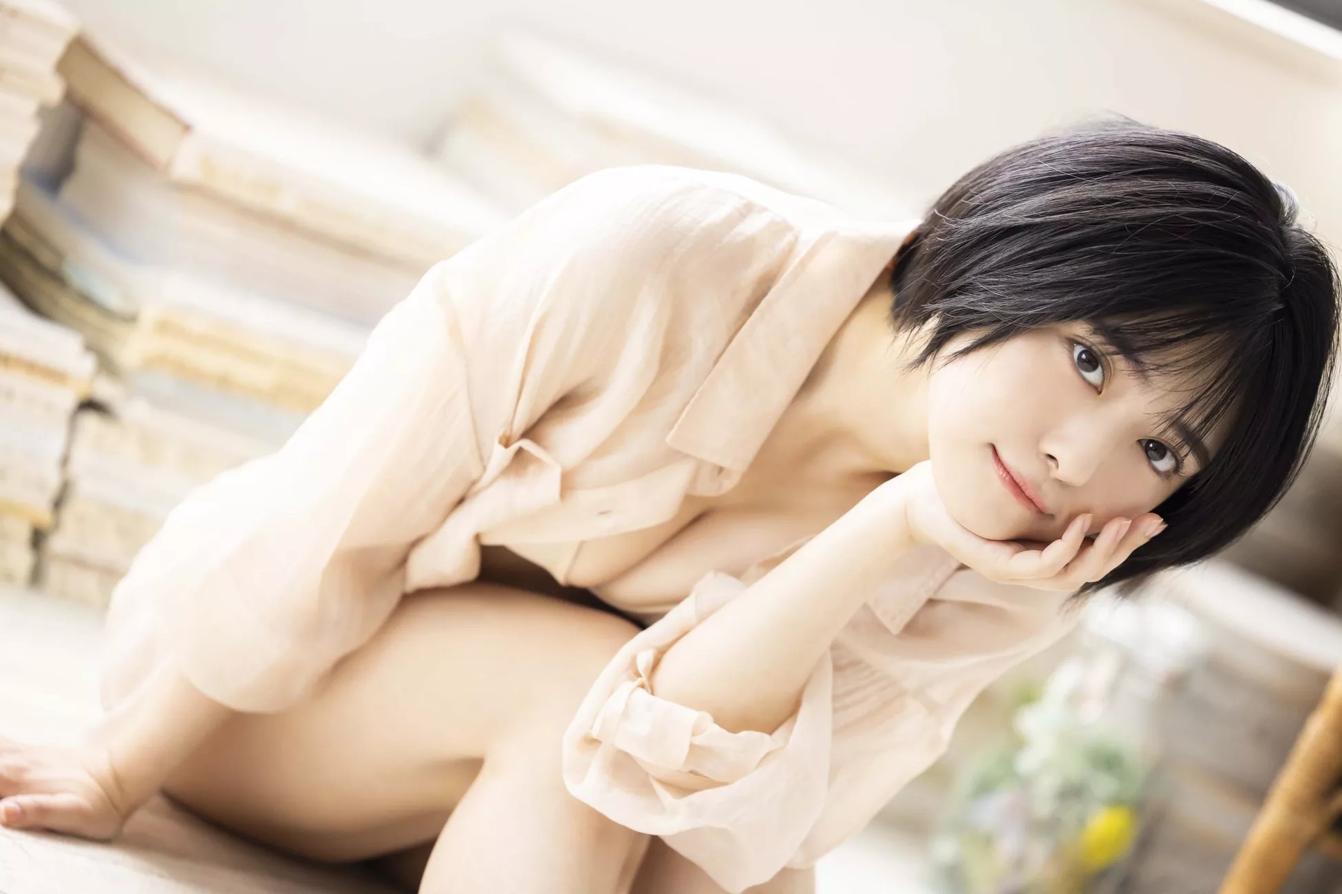 Ayame Okada ��田彩梦影像集 「の予感」 全集修正