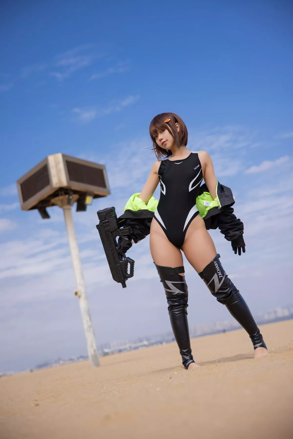 女神Cosplay G44不会受伤 水泳部的部长