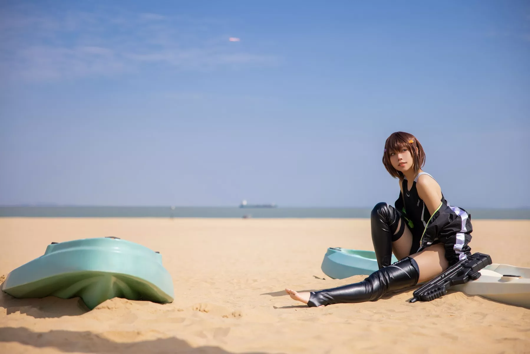 女神Cosplay G44不会受伤 水泳部的部长