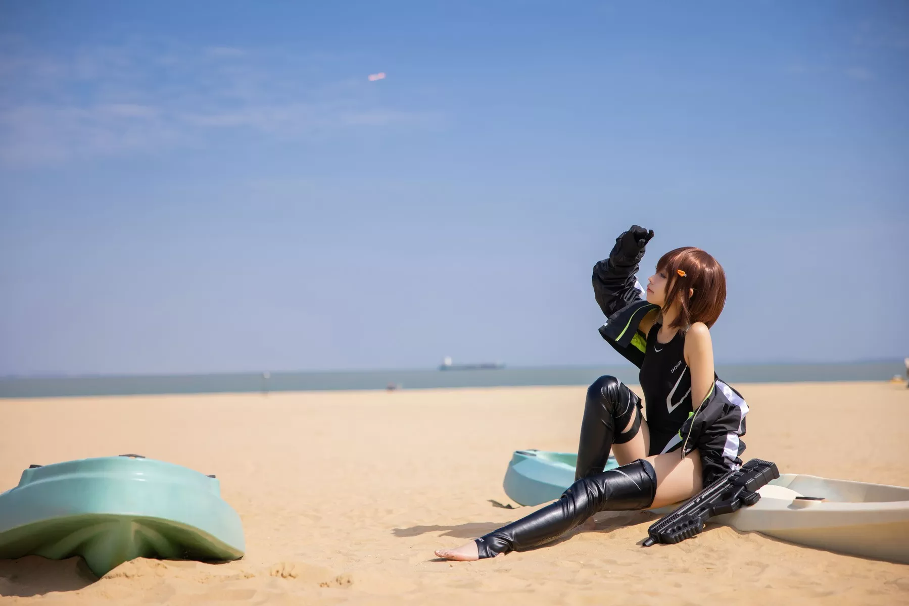 女神Cosplay G44不会受伤 水泳部的部长