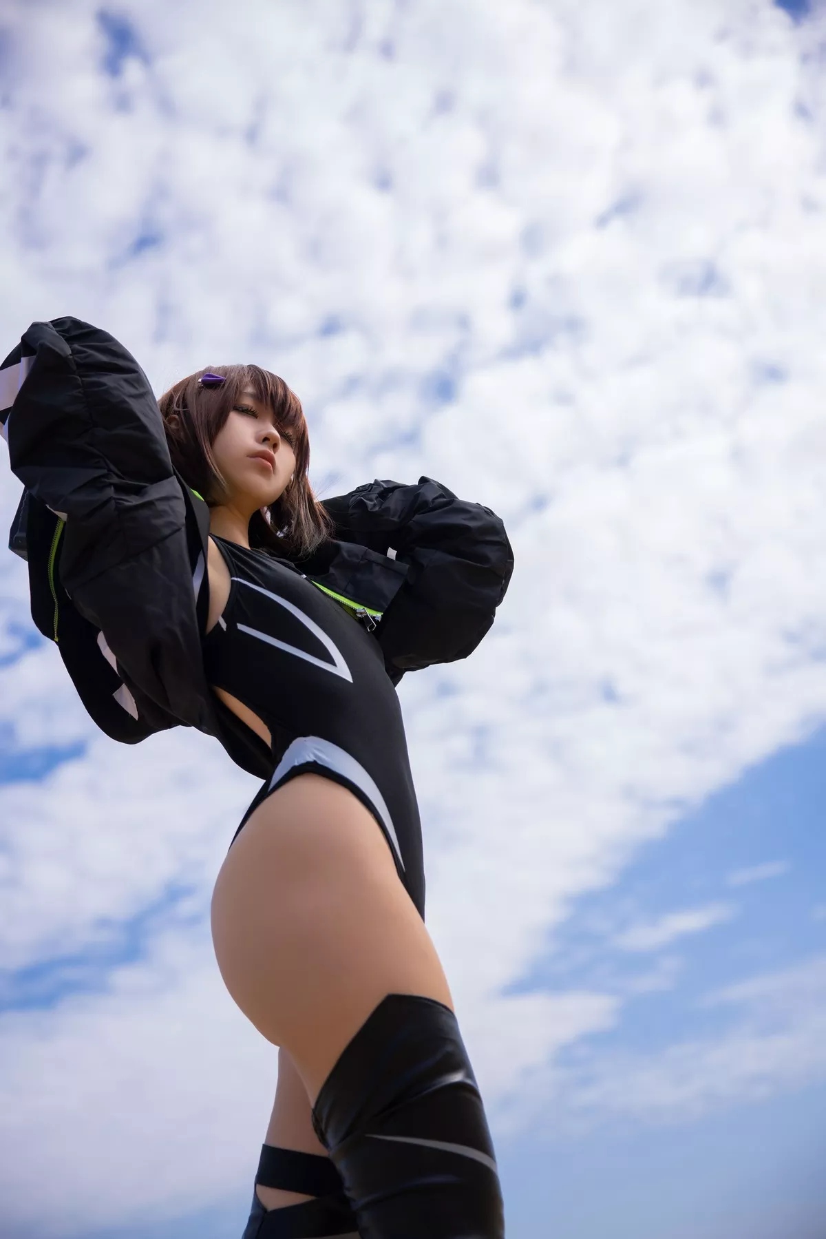 女神Cosplay G44不会受伤 水泳部的部长
