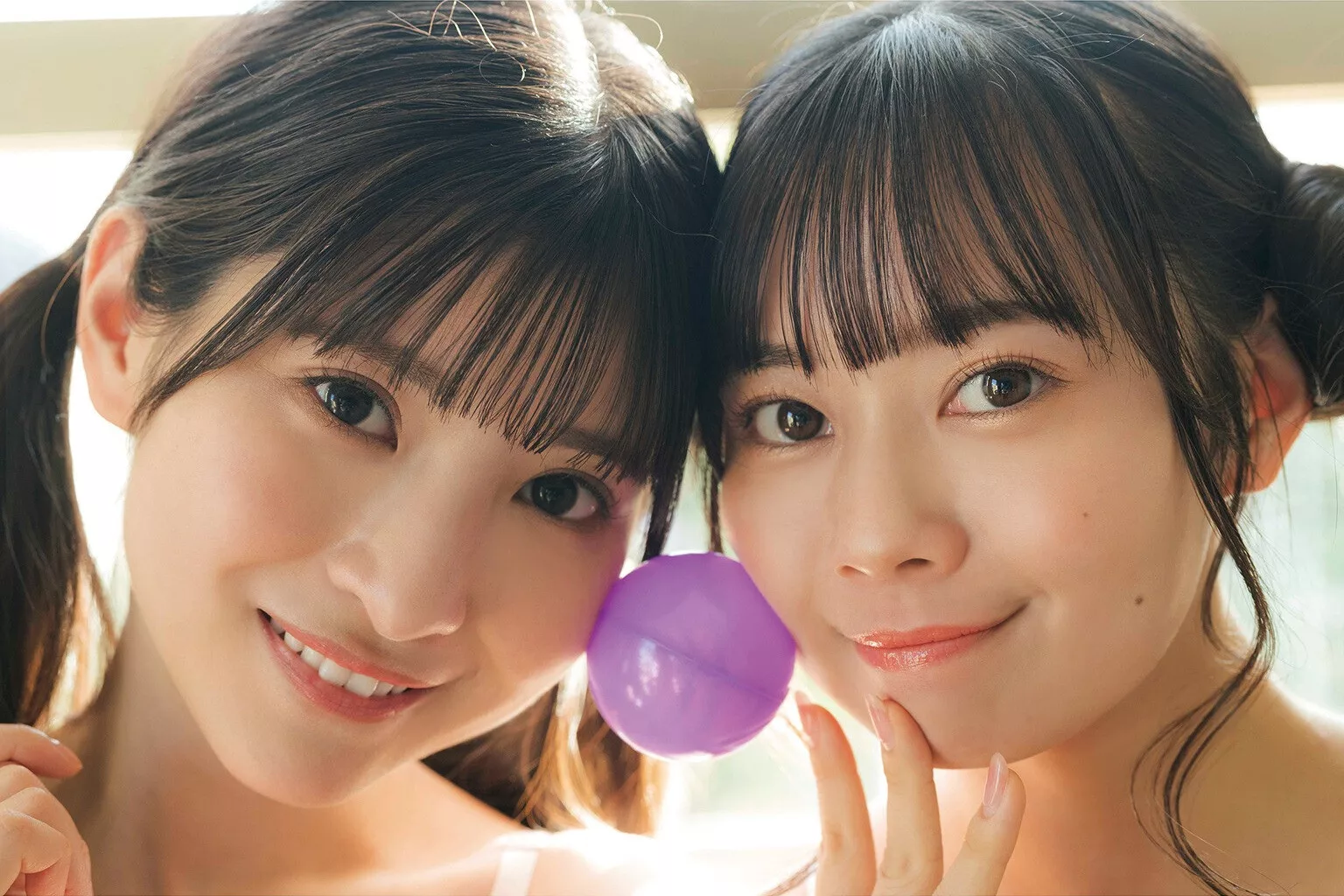 小鸟�[るい ＆ 近藤沙瑛子STRIKE! 写真集 「ふたりあそび」 全集修正