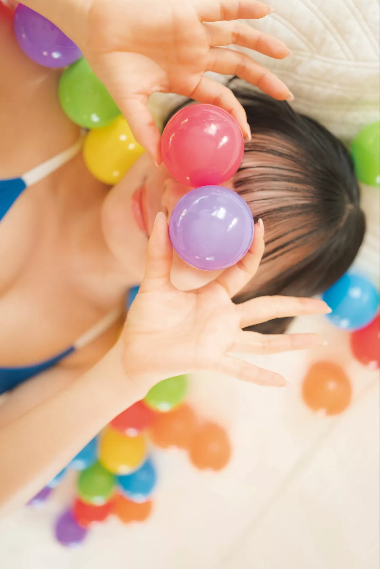 小鸟�[るい ＆ 近藤沙瑛子STRIKE! 写真集 「ふたりあそび」 全集修正