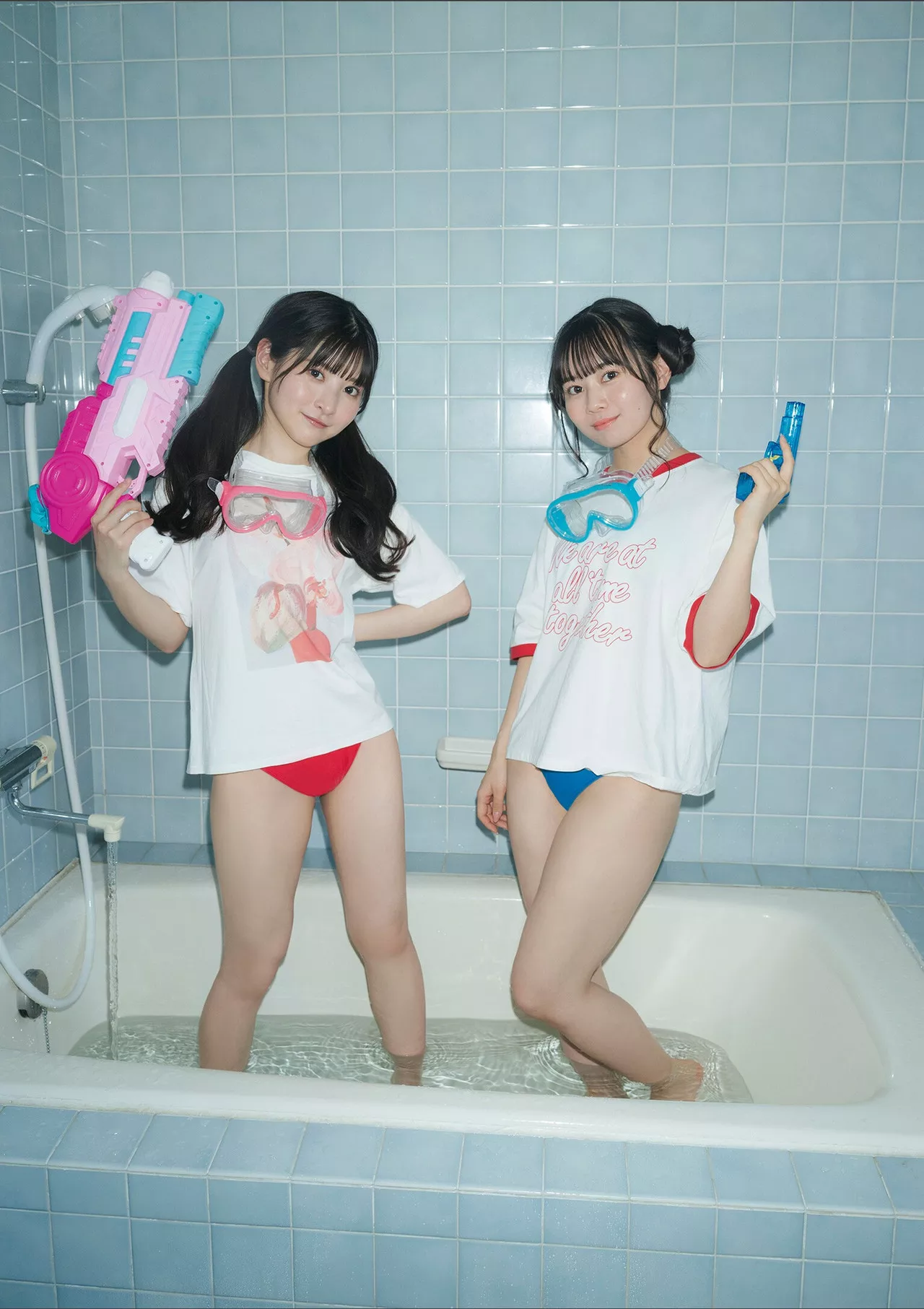 小鸟�[るい ＆ 近藤沙瑛子STRIKE! 写真集 「ふたりあそび」 全集修正