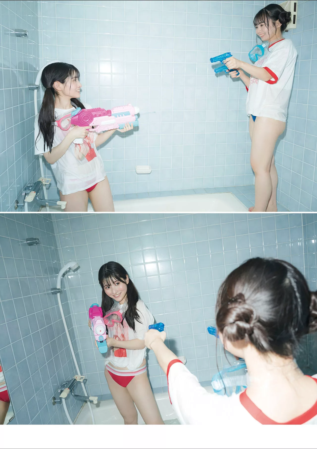 小鸟�[るい ＆ 近藤沙瑛子STRIKE! 写真集 「ふたりあそび」 全集修正