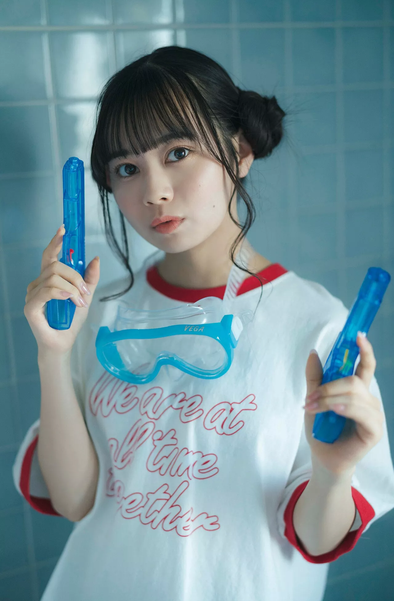 小鸟�[るい ＆ 近藤沙瑛子STRIKE! 写真集 「ふたりあそび」 全集修正