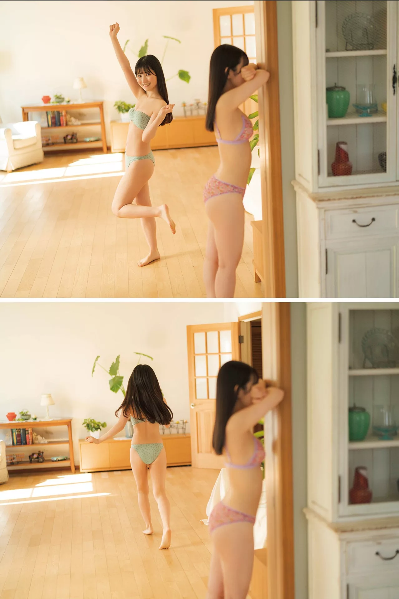 小鸟�[るい ＆ 近藤沙瑛子STRIKE! 写真集 「ふたりあそび」 全集修正
