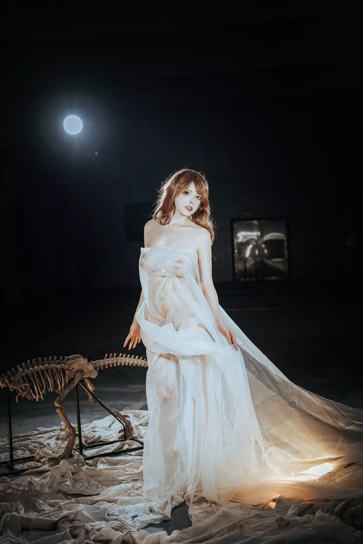 尤物Cosplay 魅魔私拍 夏小秋 秋秋 纱