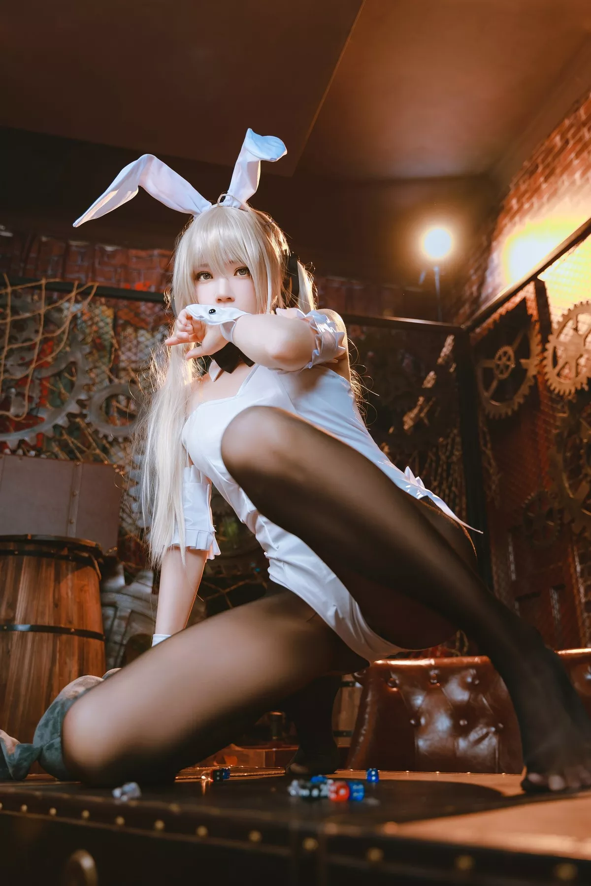 丽人Cosplay 风骚私摄 �@桃喵 穹妹
