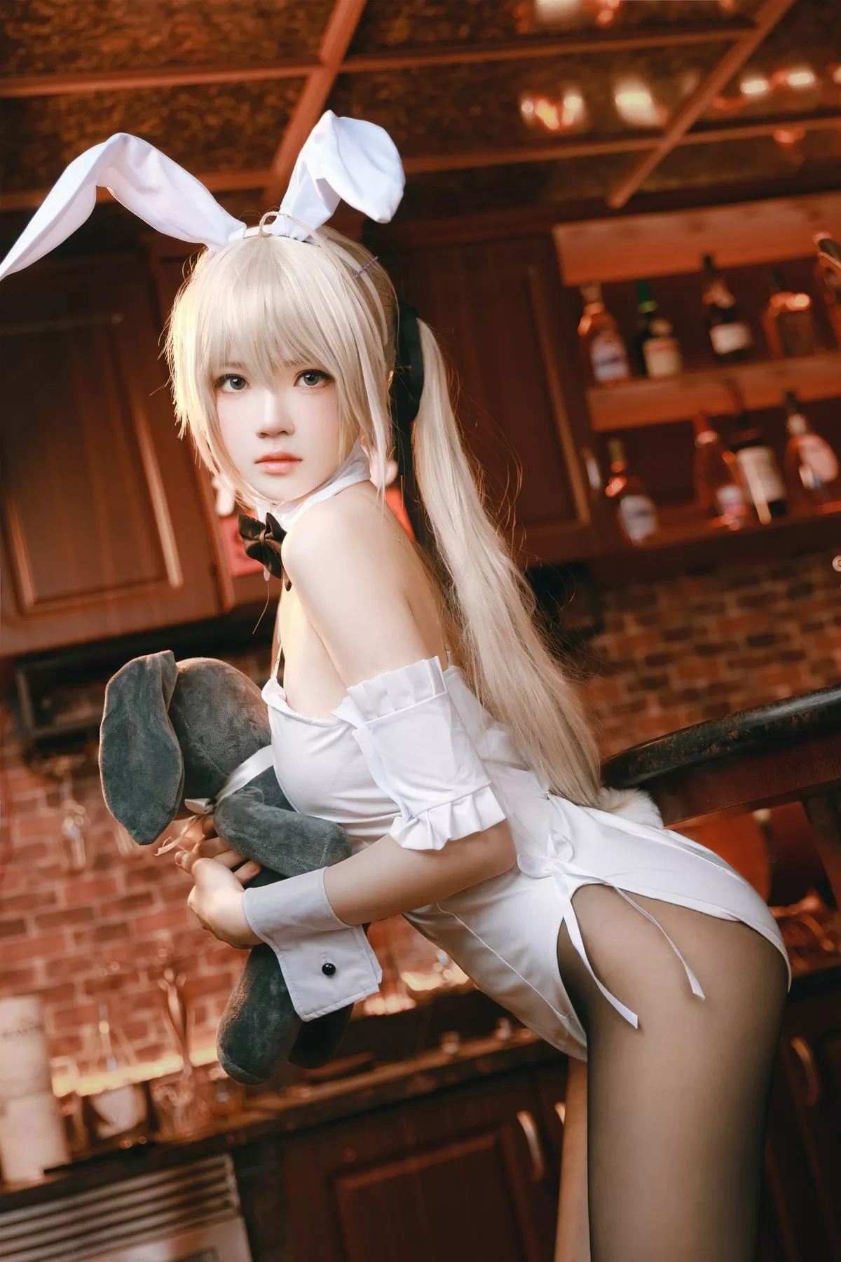 丽人Cosplay 风骚私摄 �@桃喵 穹妹