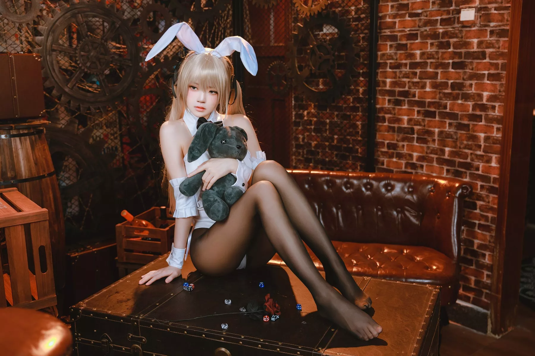 丽人Cosplay 风骚私摄 �@桃喵 穹妹