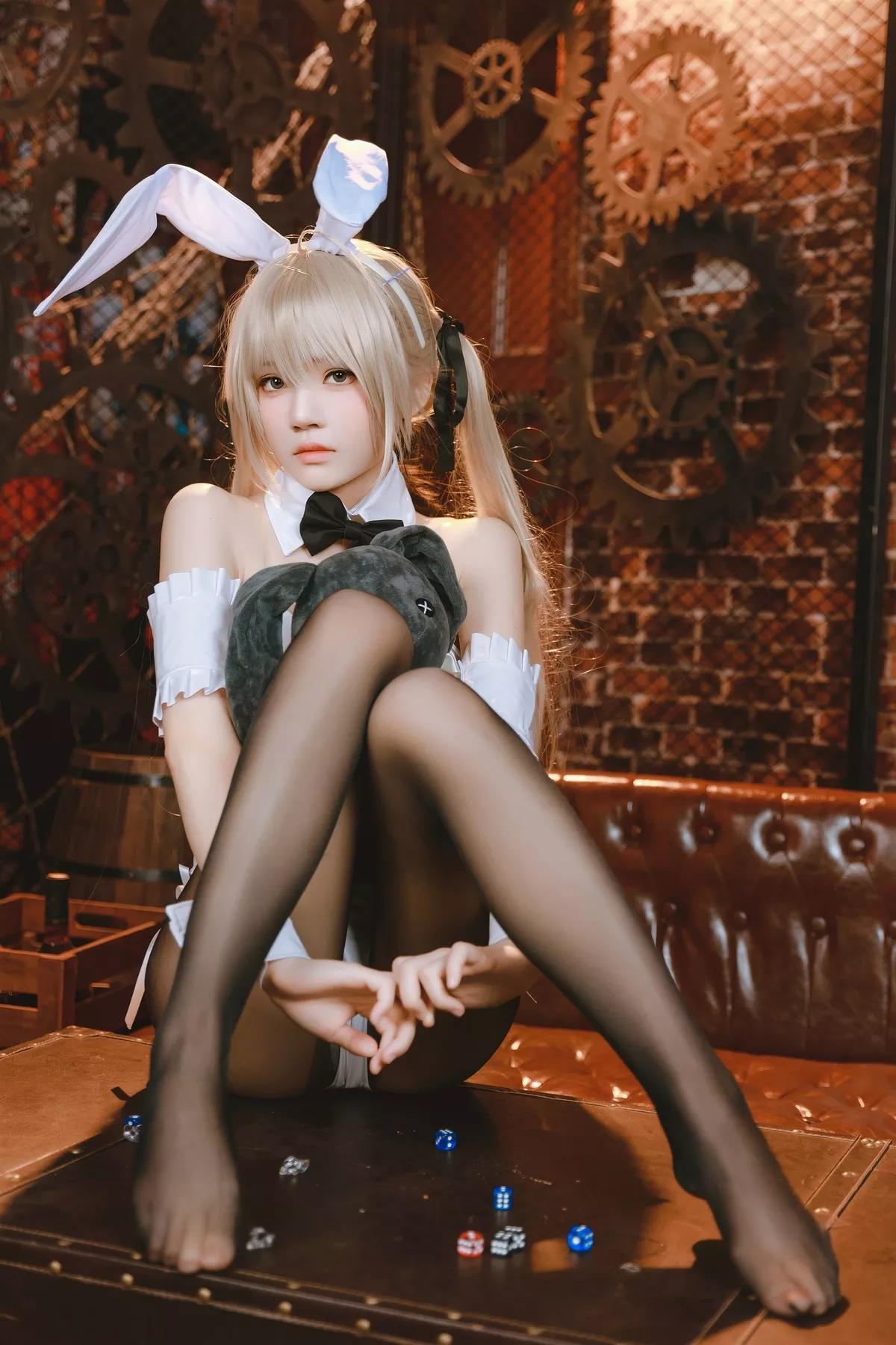 丽人Cosplay 风骚私摄 �@桃喵 穹妹