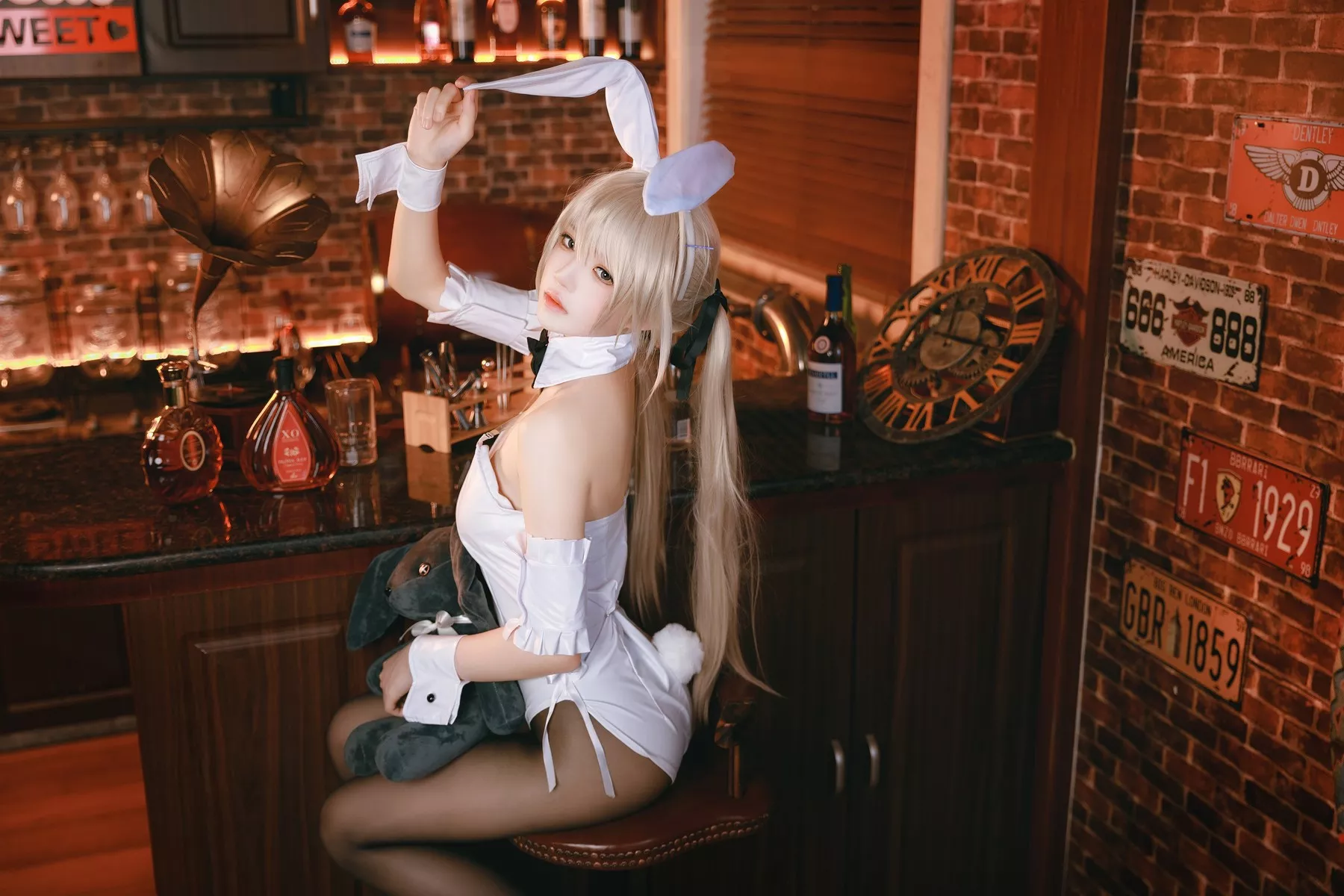 丽人Cosplay 风骚私摄 �@桃喵 穹妹
