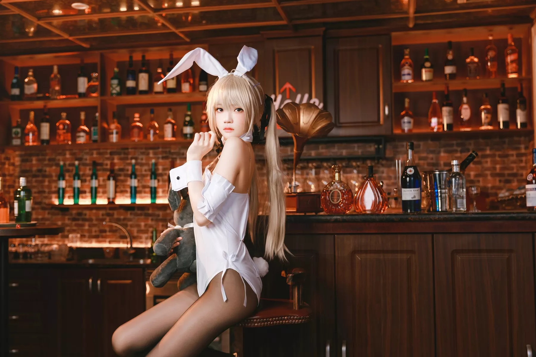 丽人Cosplay 风骚私摄 �@桃喵 穹妹