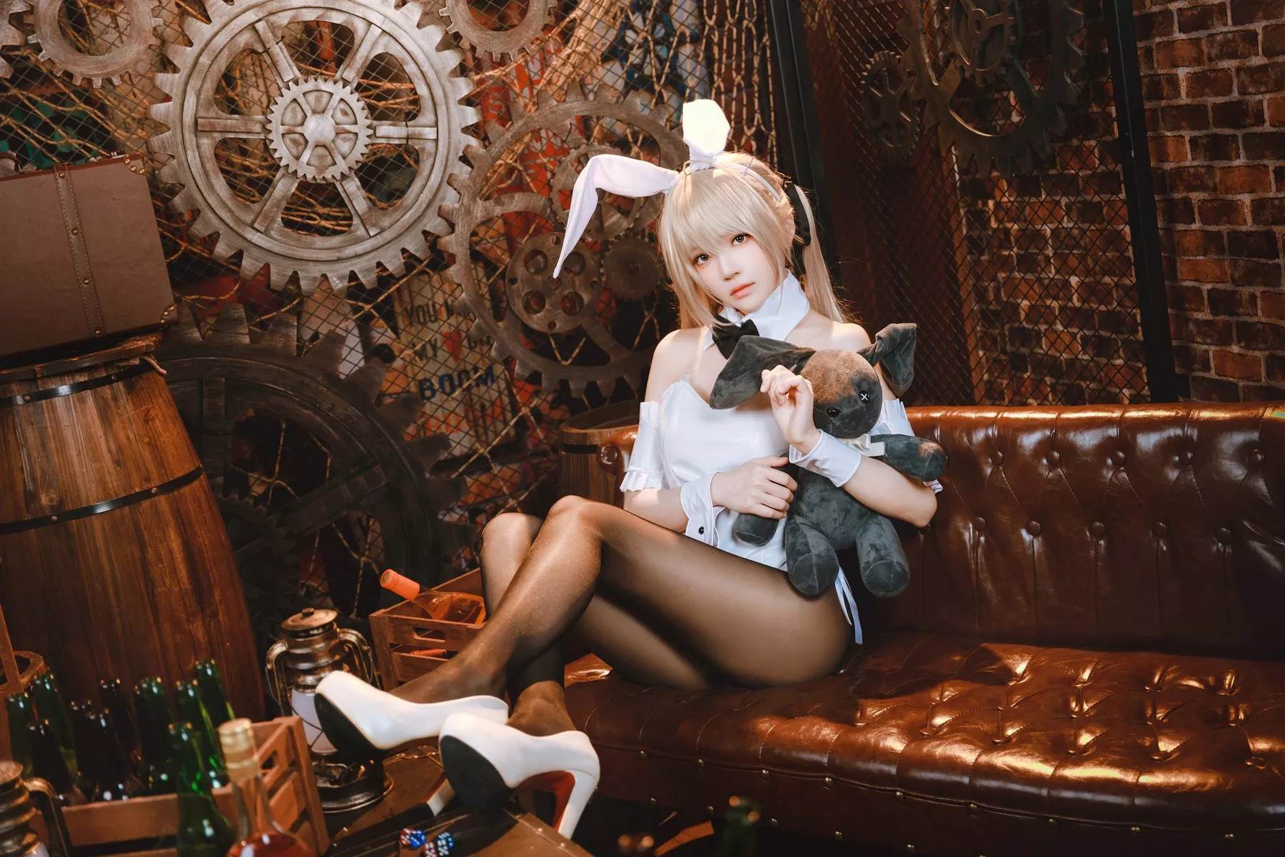 丽人Cosplay 风骚私摄 �@桃喵 穹妹