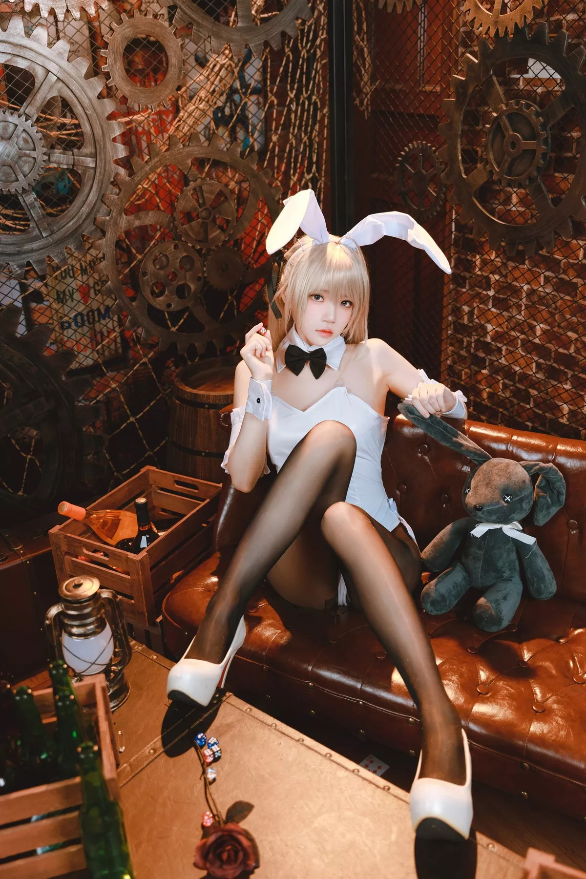 丽人Cosplay 风骚私摄 �@桃喵 穹妹