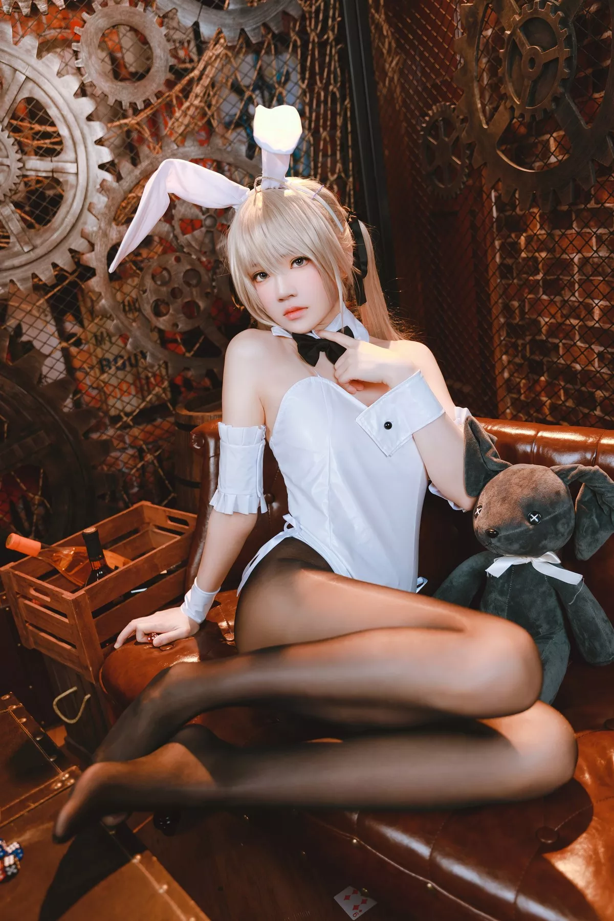丽人Cosplay 风骚私摄 �@桃喵 穹妹
