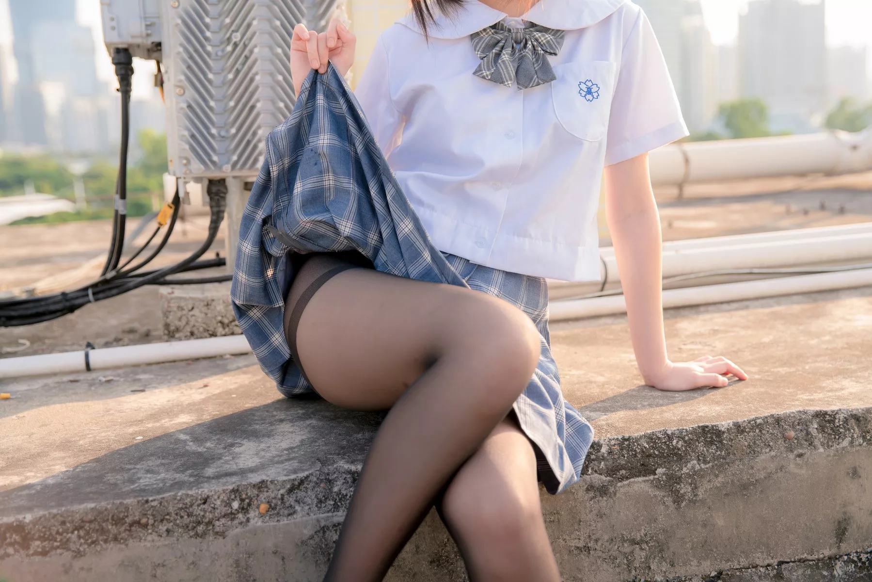 丽人Cosplay 风情密拍 您的蛋蛋 天台JK
