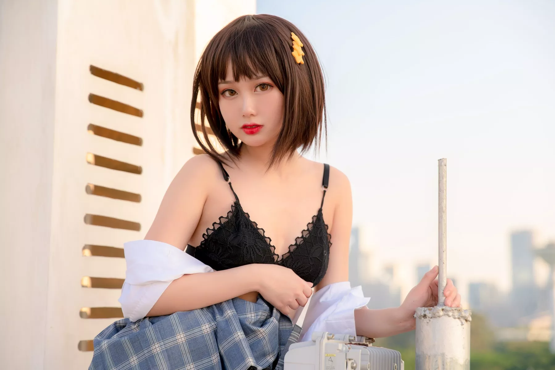 丽人Cosplay 风情密拍 您的蛋蛋 天台JK