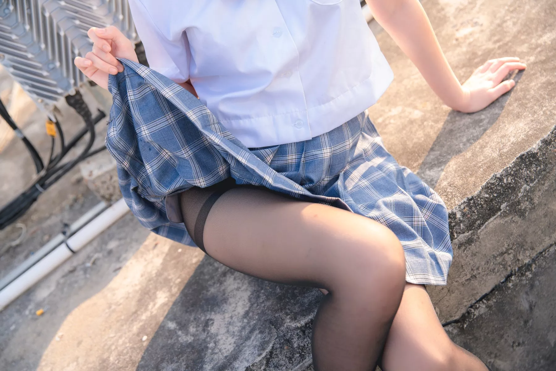 丽人Cosplay 风情密拍 您的蛋蛋 天台JK